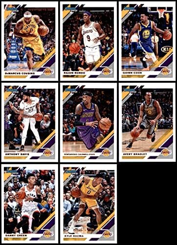 2019-20 דונרוס לוס אנג'לס לייקרס כמעט שלמה קבוצה של לוס אנג'לס לייקרס NM/MT Lakers