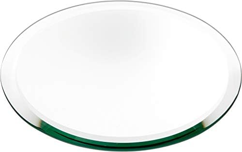 פלימור עגול מראת זכוכית משופעת 5 מ מ, 8 אינץ ' על 8 אינץ