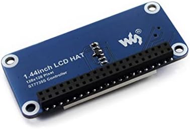 Coolwell Waveshare 1.44 אינץ 'כובע תצוגה LCD עבור Raspberry Pi 4B+ 4B 3B+ 3B 2B+ אפס W WH 128x128 ממשק SPI ST7735S מנהל התקן