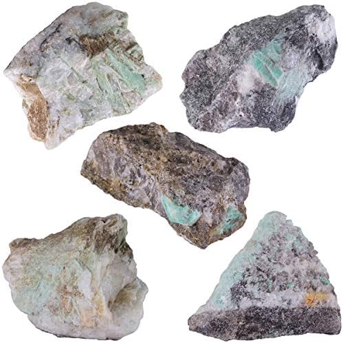 Rockcloud 1 PC דגימה מינרלית גולמית טבעית גולמית ריפוי אבן חן ריפוי קישוט ביתי לא סדיר, כלקופיריט, 1.5-2.8 אינץ '