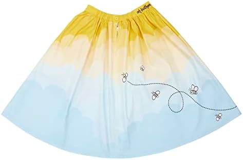 Loungefly Stitch Shoppe Winnie the PoOH: ענני בלון חצאית חולית, גודל אקסטרה גדולה