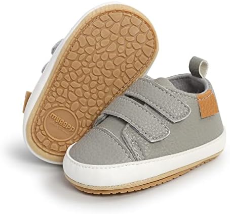 נעלי בנות בנות בנות נעליים נעלי סניקרס לתינוקות עור פו ללא החלקה סולית נעלי יילוד פעוטות ראשונות נעלי עריסה של הליכון