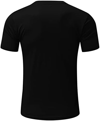 חולצות טריקו של שרוול קצר של XXVR, 2022 הדפס קיץ חדש הדפסת צוואר קרב חולצה טס חולצה מזדמנת אימון רופף אימון כושר טופ