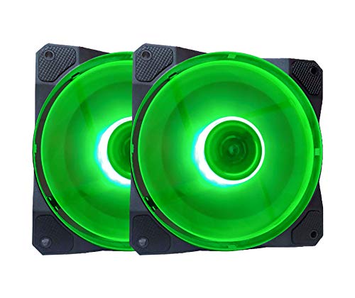 APEVIA CO212L-GN COSMOS 120 ממ LED ירוק LED ULTRA מאוורר מאוור