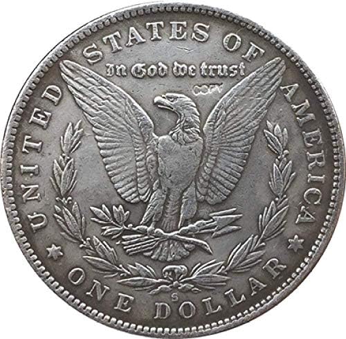 הובו ניקל 1893-S ארהב מורגן דולר מטבע עותק סוג 112 מתנות אוסף קישוטים העתקת
