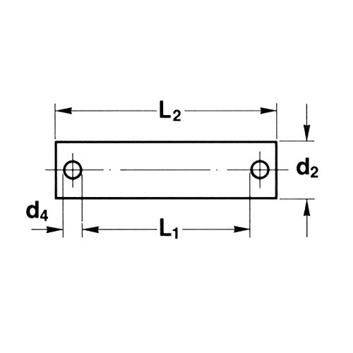Ametric BL 588 CP BL שרשרת עלים סדרתית, LH1088 מספר ISO, BL 588 ANSI מספר 15.875 ממ המגרש, שרוך צלחת 8x8, עומק צלחת 15.09 ממ, 2.44 ממ עובי צלחת, 5.96 ממ קוטר סיכה, 42.57 ממ אורך סיכה,